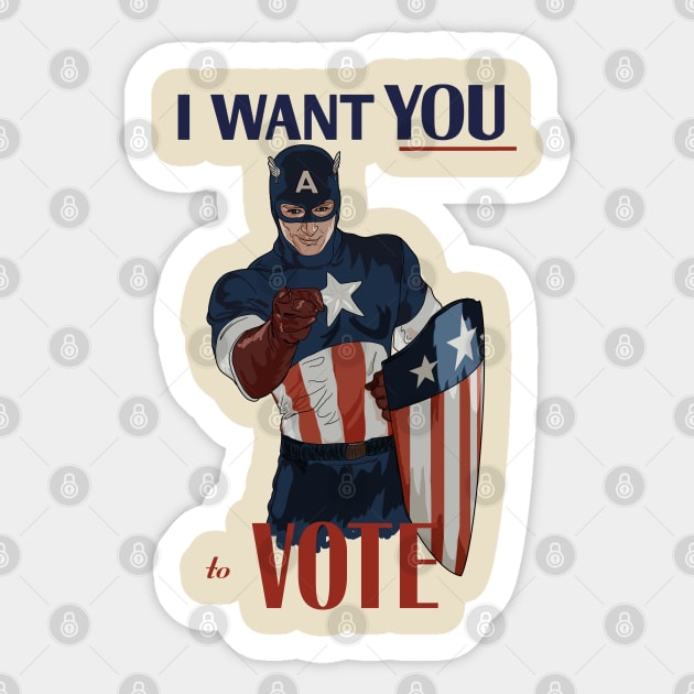 Vote Sticker by NanaLeonti